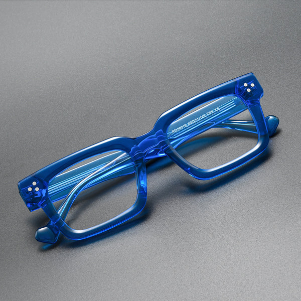 Rimcoo Acetate Square Eyeglass Frames
