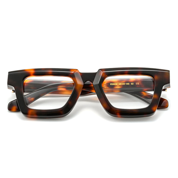 Rimcoo Vintage Acetate Square Eyeglass Frames