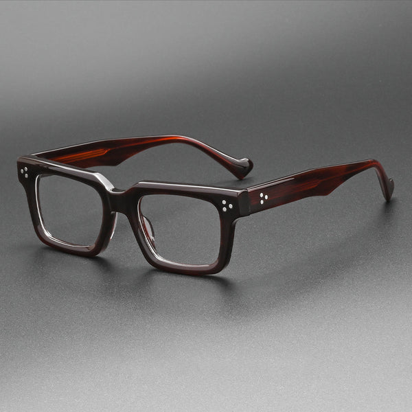 Rimcoo Acetate Square Eyeglass Frames