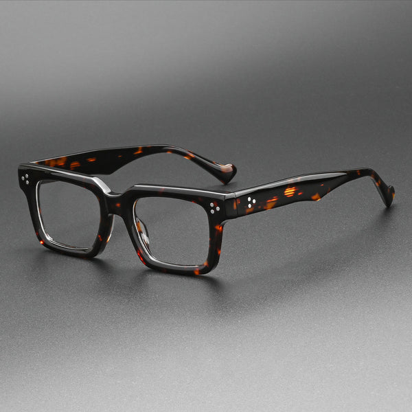 Rimcoo Acetate Square Eyeglass Frames