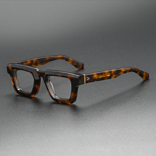 Rimcoo Vintage Acetate Square Eyeglass Frames