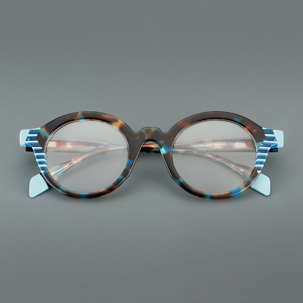 Rimcoo Vintage Acetate Round Eyeglass Frames