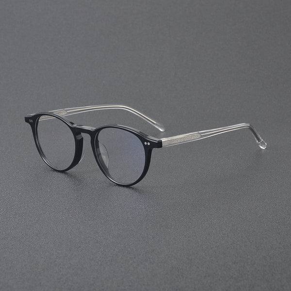 Rimcoo Lightweight Acetate Round Eyeglass Frames