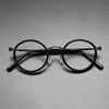 Ambrose Vintage Acetate Titanium Round Eyeglass Frames