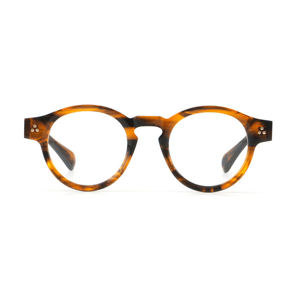 Rimcoo Acetate Round Eyeglass Frames