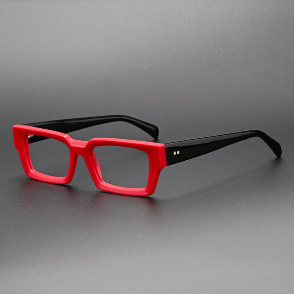 Rimcoo Acetate Rectangle Eyeglass Frames