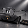 Alden Vintage Round Acetate Metal Eyeglass Frames