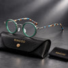 Alden Vintage Round Acetate Metal Eyeglass Frames