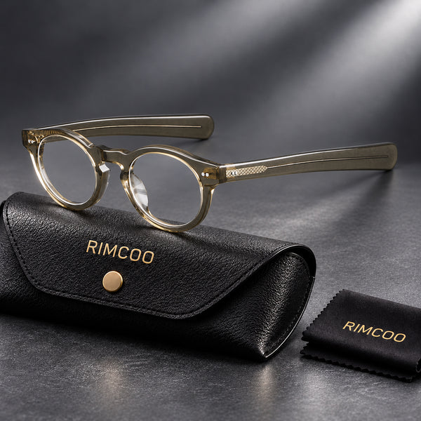 Marlow Vintage Round Acetate Eyeglass Frames