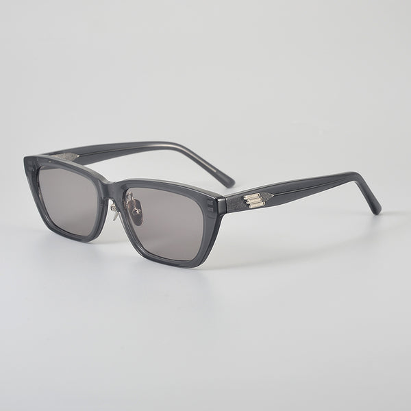 Rimcoo Bold Acetate Rectangle Sunglasses