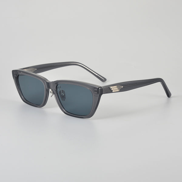 Rimcoo Bold Acetate Rectangle Sunglasses