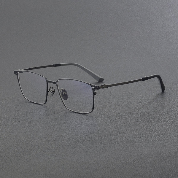 Rimcoo Titanium Rectangle Eyeglass Frames