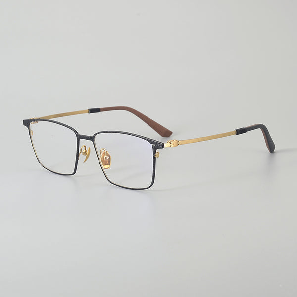 Rimcoo Titanium Rectangle Eyeglass Frames