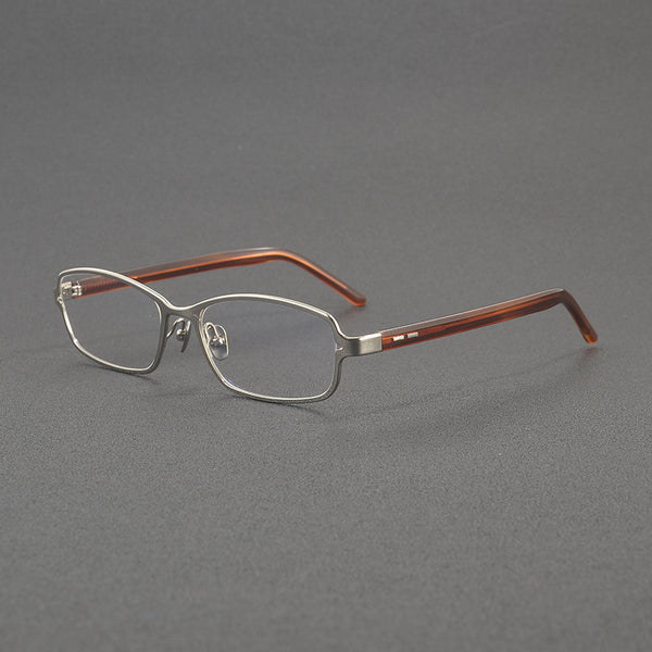 Rimcoo Lightweight Titanium Acetate Rectangle Eyeglass Frames
