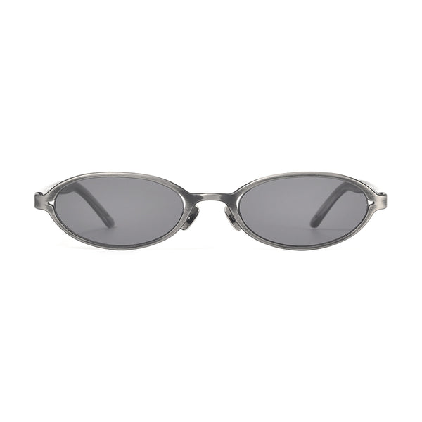 Rimcoo Titanium Acetate Oval Sunglasses