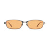 Rimcoo Titanium Acetate Rectangle Sunglasses