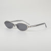 Rimcoo Titanium Acetate Oval Sunglasses