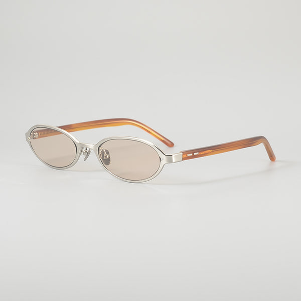Rimcoo Titanium Acetate Oval Sunglasses