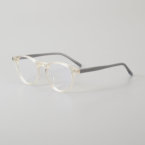 Rimcoo Lightweight Acetate Round Eyeglass Frames