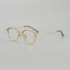 Rimcoo Lightweight Titanium Acetate Round Eyeglass Frames