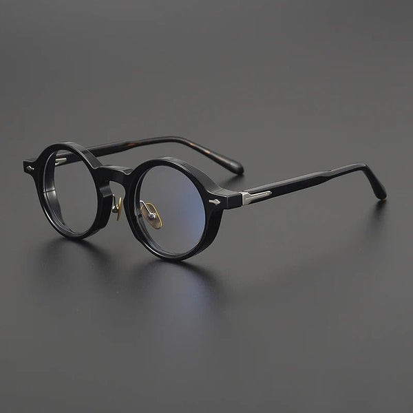 Rimcoo Vintage Acetate Round Eyeglass Frames