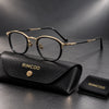 Rimcoo Lightweight Titanium Acetate Round Eyeglass Frames