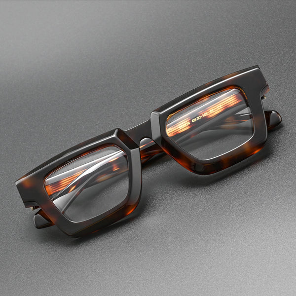 Rimcoo Vintage Acetate Square Eyeglass Frames
