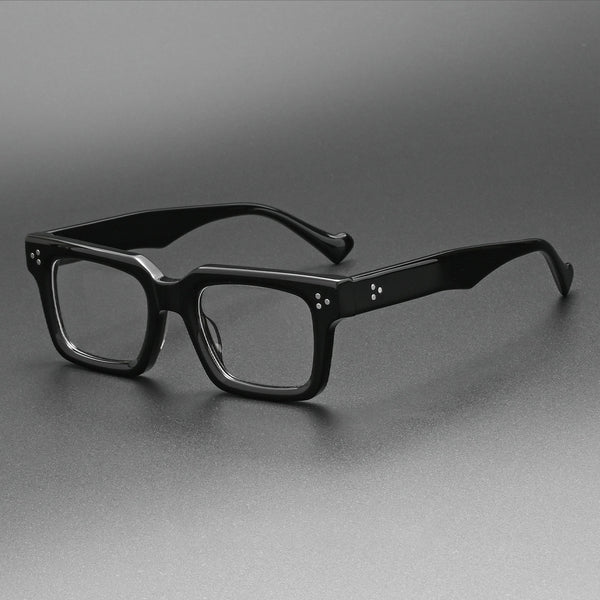 Rimcoo Acetate Square Eyeglass Frames