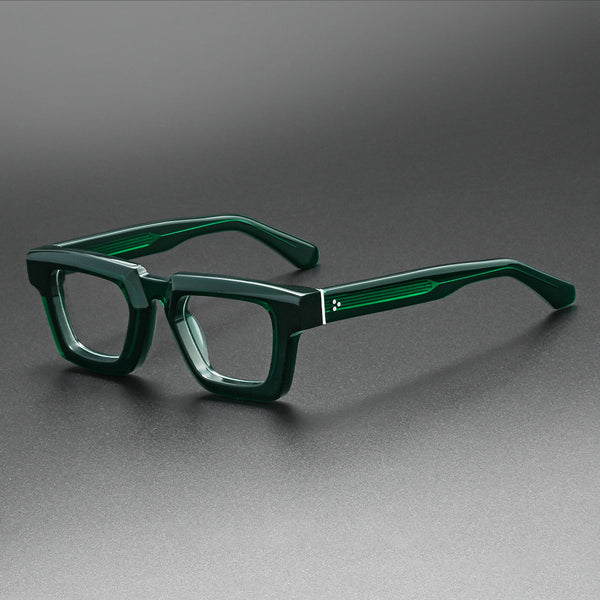 Rimcoo Vintage Acetate Square Eyeglass Frames