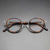 Ambrose Vintage Acetate Titanium Round Eyeglass Frames