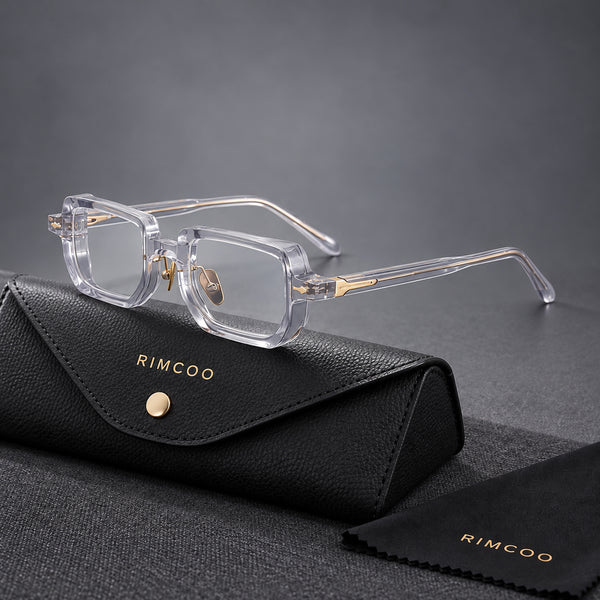 Mercer Retro Acetate Rectangle Eyeglass Frames