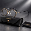 Alden Vintage Round Acetate Metal Eyeglass Frames