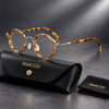 Alden Vintage Round Acetate Metal Eyeglass Frames