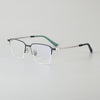Rimcoo Titanium Semi-Rimless Eyeglass Frames