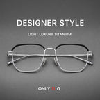Rimmoo Vintage Titanium Eyeglasses Frame