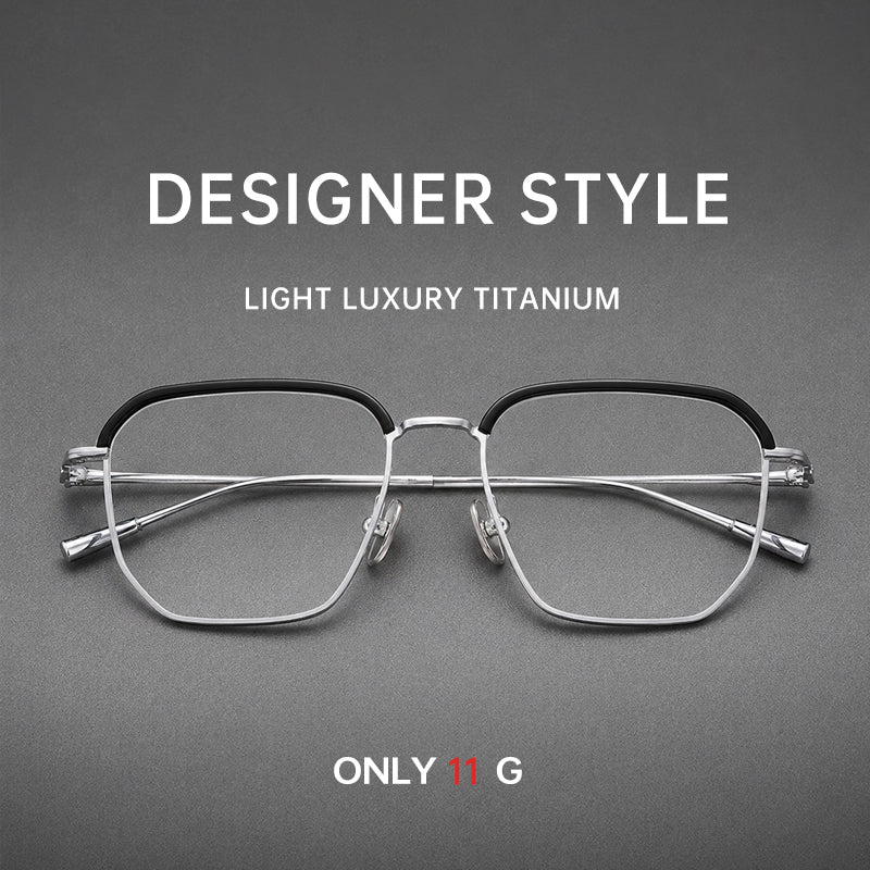 Rimmoo Vintage Titanium Eyeglasses Frame