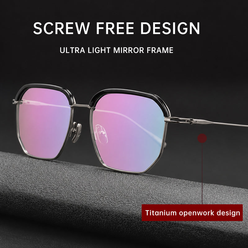 Rimmoo Vintage Titanium Eyeglasses Frame