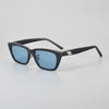 Rimcoo Bold Acetate Rectangle Sunglasses