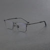 Rimcoo Titanium Rectangle Eyeglass Frames