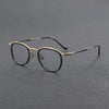 Rimcoo Lightweight Titanium Acetate Round Eyeglass Frames