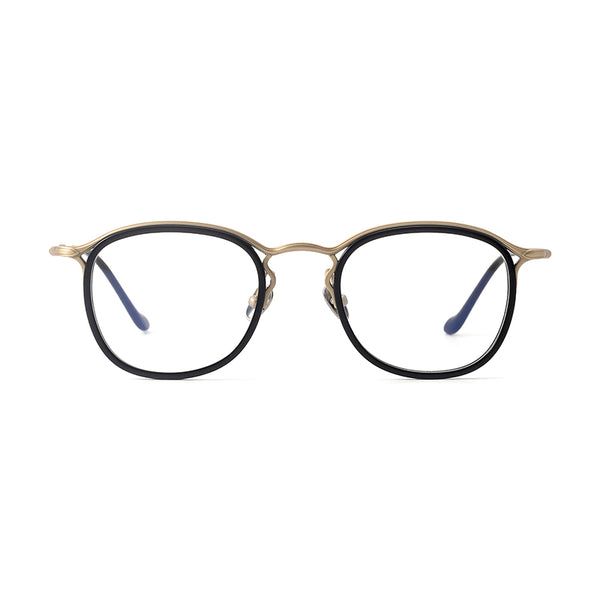 Rimcoo Lightweight Titanium Acetate Round Eyeglass Frames