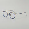 Rimcoo Lightweight Titanium Acetate Round Eyeglass Frames