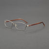 Rimcoo Lightweight Titanium Acetate Rectangle Eyeglass Frames