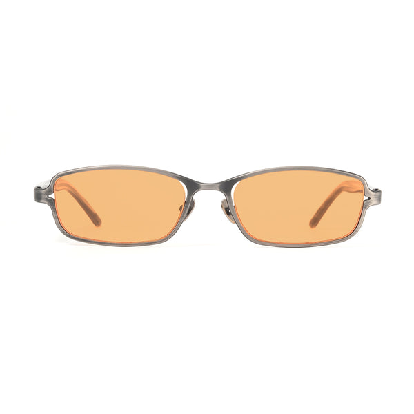 Rimcoo Titanium Acetate Rectangle Sunglasses