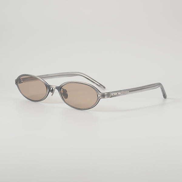 Rimcoo Titanium Acetate Oval Sunglasses