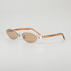 Rimcoo Titanium Acetate Oval Sunglasses