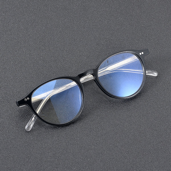 Rimcoo Lightweight Acetate Round Eyeglass Frames