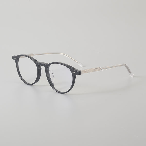Rimcoo Lightweight Acetate Round Eyeglass Frames