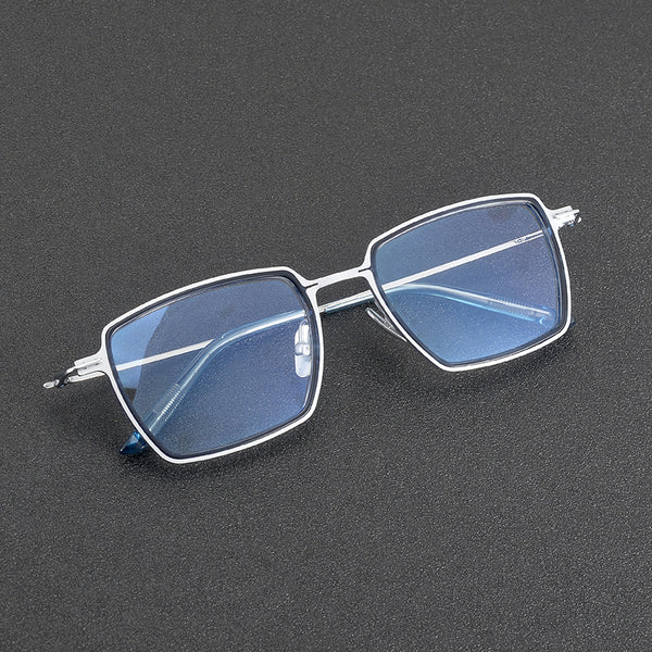Rimcoo Lightweight Titanium Acetate Square Eyeglass Frames