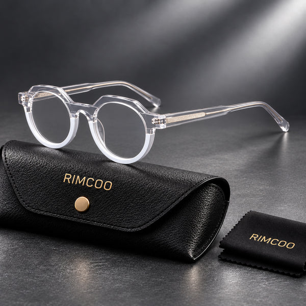 Alden Vintage Geometric Acetate Eyeglass Frames